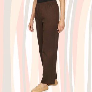Alfred Dunner All Around Elastic Waist Cotton Short Twill Pants